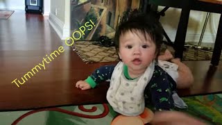 5-Month-Old's Tummy Time Surprise