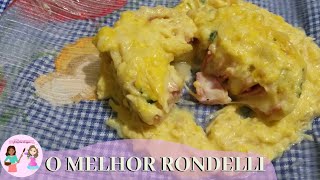 Rondelli Com massa de Pastel - Molho Especial!!! Fica Uma Delicia! | Receitas da Sogra