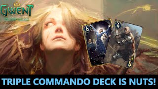 27 Points Buff Is A Good Buff! Northern Realms Triple Commandos Are Back! | GWENT