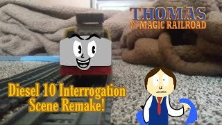 Thomas and the Magic Railroad | Diesel 10 Interrogation Scene Remake! (Trackmaster, TOMY, Plarail)