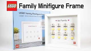 레고 프로모션 패밀리 미니피겨 액자(LEGO Promotion Family Minifigure Frame) - 리뷰_Review_레고매니아_LEGO Mania