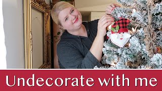 Mobile Home Living | Christmas Undecorate With Me