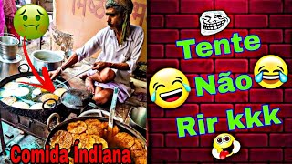 🔴 Piores Comidas de RUA Da Índia 😱🤢 / TENTE NÃO rir / #foodindia #tentenaorir #videosengraçados