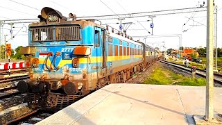 Trains in rains 3 | Duronto+Janshatabdl+Kumbha+Amul WAP5 Magadh Express in Indian Railways