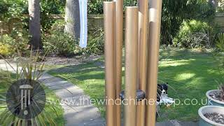 Concerto 60 inch Wind Chime, Satin Bronze