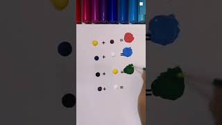 lets mixe the colors with colors#satisfying #paintmixing #colourmixing #shorts