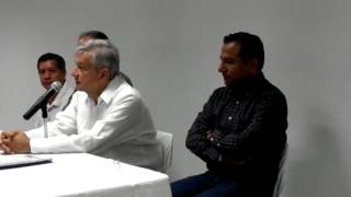 AMLO en apoyo a Lázaro Mazón (vinculado a los Abarca y Ayotzinapa)