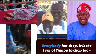 Dino Melaye Seen Mocking Tinubu's Health😳😳 | Everybody has chop, It is the turn of Tinubu to Chop.