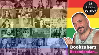 BOOKTUBERS Recomiendan Libros LGTBQI+ 📚 ⎮ JUNIO LGBT 🏳️‍🌈 ⎮25 LIBROS que NO Puedes PERDERTE  😍😱