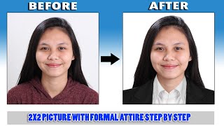 2x2 With Formal attire | PHOTOSHOP TUTORIAL | (Tagalog sub)