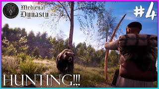 Medieval Dynasty [PC 4k60] - Lets Play #4 | Hunting, Farming & Making Money