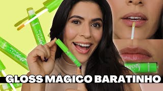 LIP GLOSS MÁGICO BARATINHO DA LUISANCE É BOM? - RESENHA COMPLETA | Make com Lari