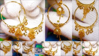 Gold Bali Earring Design With Weight 2022 - How To Buy Gold Earrings