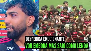 VEJA COMO FOI A DESPEDIDA DE GABIGOL DO FLAMENGO OLHA O QUE ELE DISSE 😱🔥