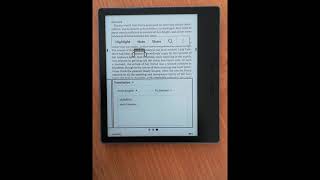 Kindle Oasis 3 - słownik, Wikipedia Tlumacz Bing