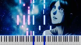 Call of Silence - Hiroyuki Sawano (Shingeki no Kyojin Season 2 OST - Ymir's Theme) Piano