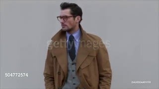 David Gandy at the Burberry A/W16 Show in London (11/01/2016)