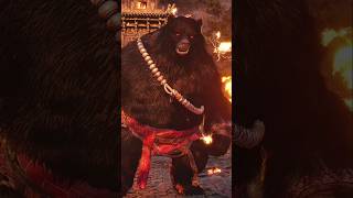 Sun Goku smashed Black Bear Guai | Black Myth Wukong #wukong