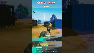 godlike vs entity pure 4v4 😲🔥 l end circle fight In wildcard #shorts #ytshorts #gamesaves