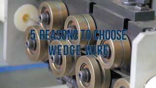 5 Reasons to Choose Wedge Wire