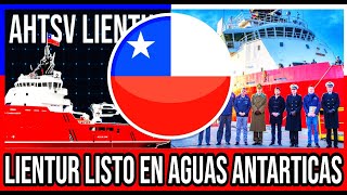 Lientur LISTO en aguas Antárticas Chilenas 🇨🇱 #Chile #Valparaiso #ViñaDelMar #BioBio #GranSantiago