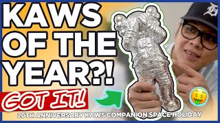 KAWS Of The Year?! My KAWS Space Holiday (August 2020) - Got it!