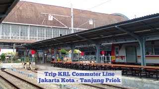 Trip Kereta KRL Commuter Line Stasiun Jakarta Kota - Tanjung Priuk Tokyo Metro 05 Series