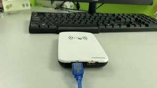 How to use JT-6210 UHF RFID KB port output tags data easily