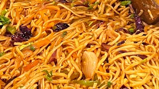 Veg chowmein Recipe in hindi  veg noodles Hakka noodles hamari recipe