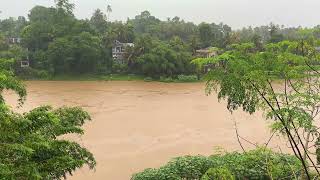 Rain Storm in Kandy Sri Lanka