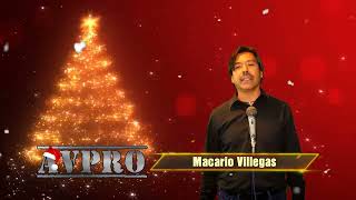 Macario Villegas presentando Video Navideño AVPRO 2022