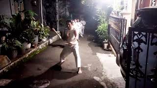 latihan double stick jurus karate@madedharmawan3789