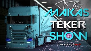 🍹 TruckersMP |✂️ MAKAS & TEKER SHOW ⚡️ | ⛽️ETS2MP