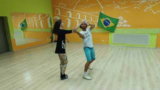 Zouk Class 09.07.18 at Brazuka Dance School - Wakko and Tanya