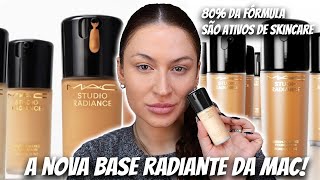 Base STUDIO RADIANCE da MAC: A Base Com 80% de SKINCARE!