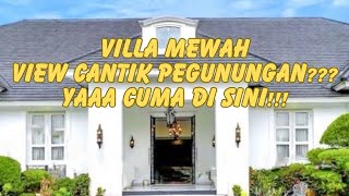 SENTUL BOGOR - [FOR SALE]: VILLA MEWAH DI SENTUL, DESIGN AMERICAN CLASSIC, VIEW CANTIK PEGUNUNGAN