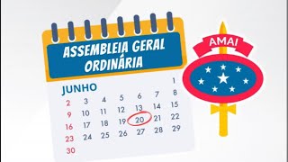 AMAI está ao vivo para a Assembleia Geral Ordinária.