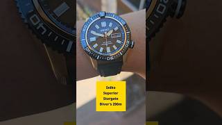 Seiko Superior Stargate Diver's 200m #wotd #watches #watchreviews #seiko #divewatch #wristwatch