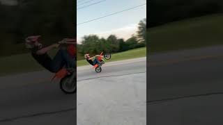 KTM65SX WHEELIES