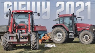 ☆ CASE NA DWÓCH KOŁACH!? ☆ SIEW MIESZANKI 2021 ☆ CASE MX135 ☆ ZETOR PROXIMA 8441 ☆ SULKY ☆