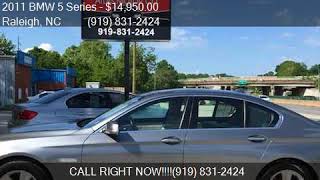 2011 BMW 5 Series 528i 4dr Sedan for sale in Raleigh, NC 276