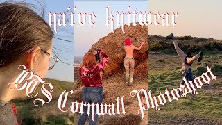 BTS Vlog Photoshoot in Cornwall