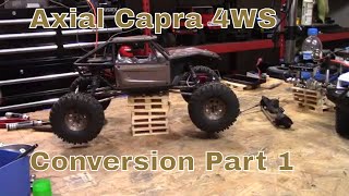 Victim 3 Capra 4 Wheel Steering Conversion Part 1