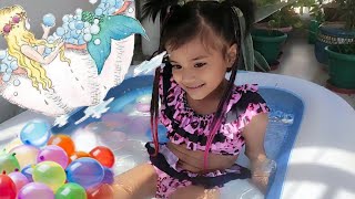 Splashing With Princess Ilisha : Fun in Bath Tub | Princess Ilisha