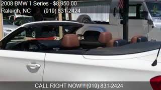 2008 BMW 1 Series 128i 2dr Convertible for sale in Raleigh,