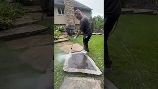 Satisfying Pressure Washing…