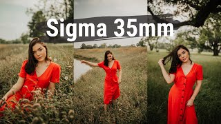 Sigma Art 35 + Nikon D750 // Natural Light Photoshoot