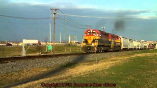 KCS 2601 west under PGBT in Plano, Tx. 02/17/2012 ©