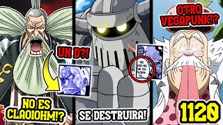 HAY OTRO VEGAPUNK!! LA VOZ DE TODAS LAS COSAS! NOLAND ES.. UN ¡D!? - Lo Que NO VISTE del MANGA 1120