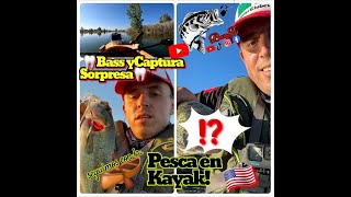 ¡¡PESCA DE LOBINA en KAYAK con captura SORPRESA!!🤔😱